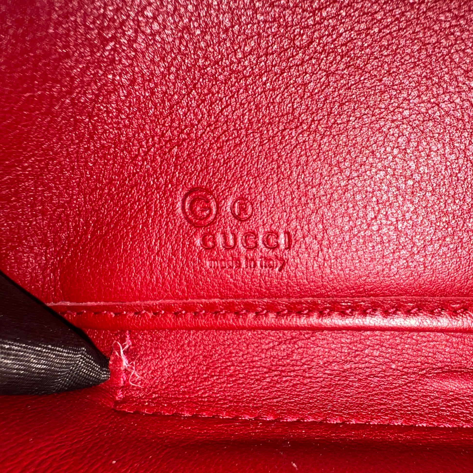Gucci Microguccissima Zip Around Leather Long Wallet W22275