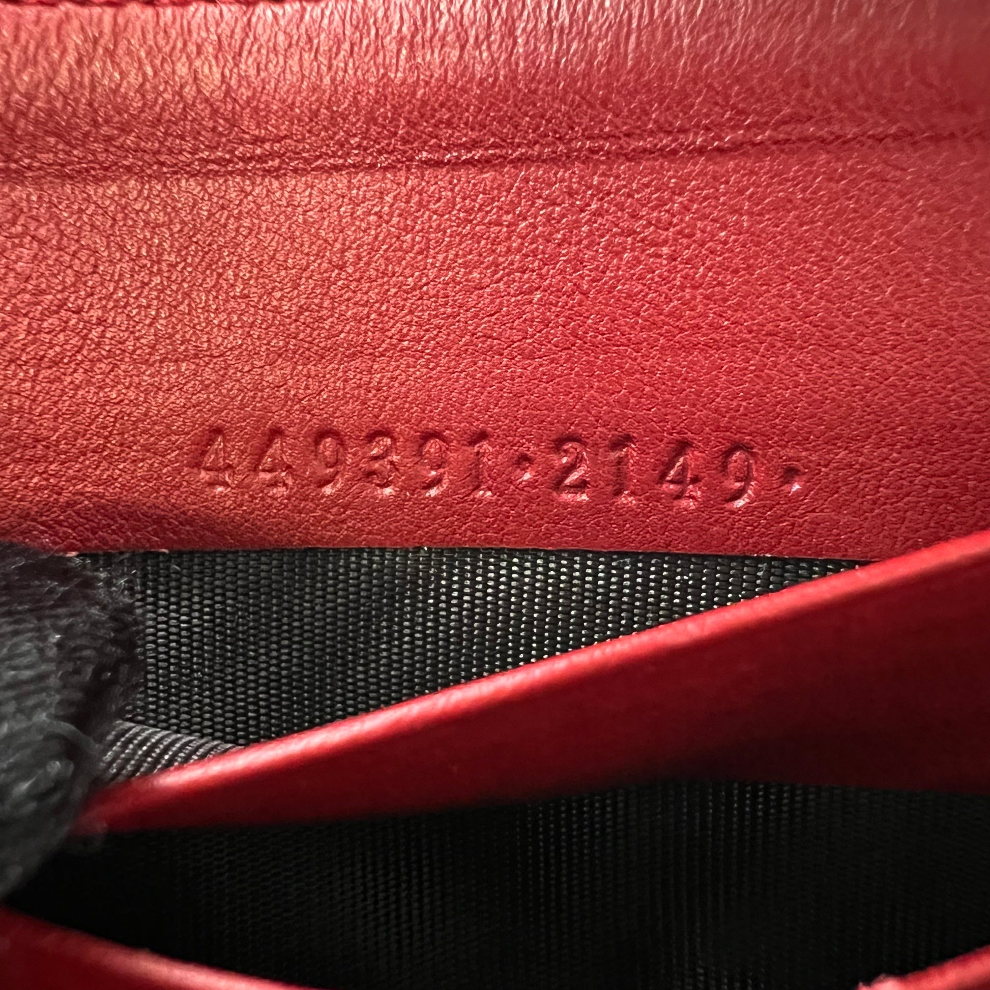 Gucci Microguccissima Zip Around Leather Long Wallet W22275
