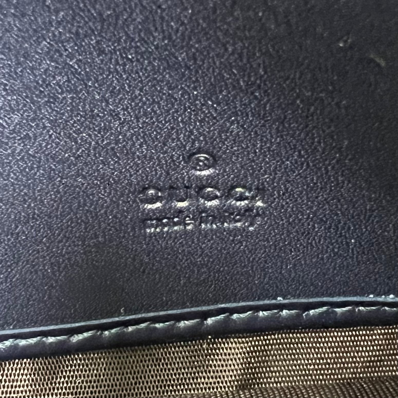 Gucci Microguccissima Patent Leather Nice Continental Flap Wallet with Heart Charms W22337