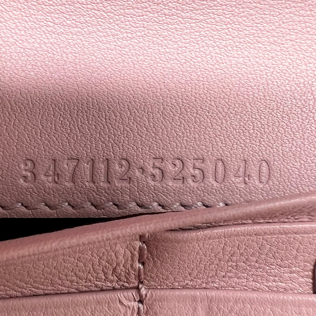 Gucci Swing Leather Continental Flap Wallet W22262
