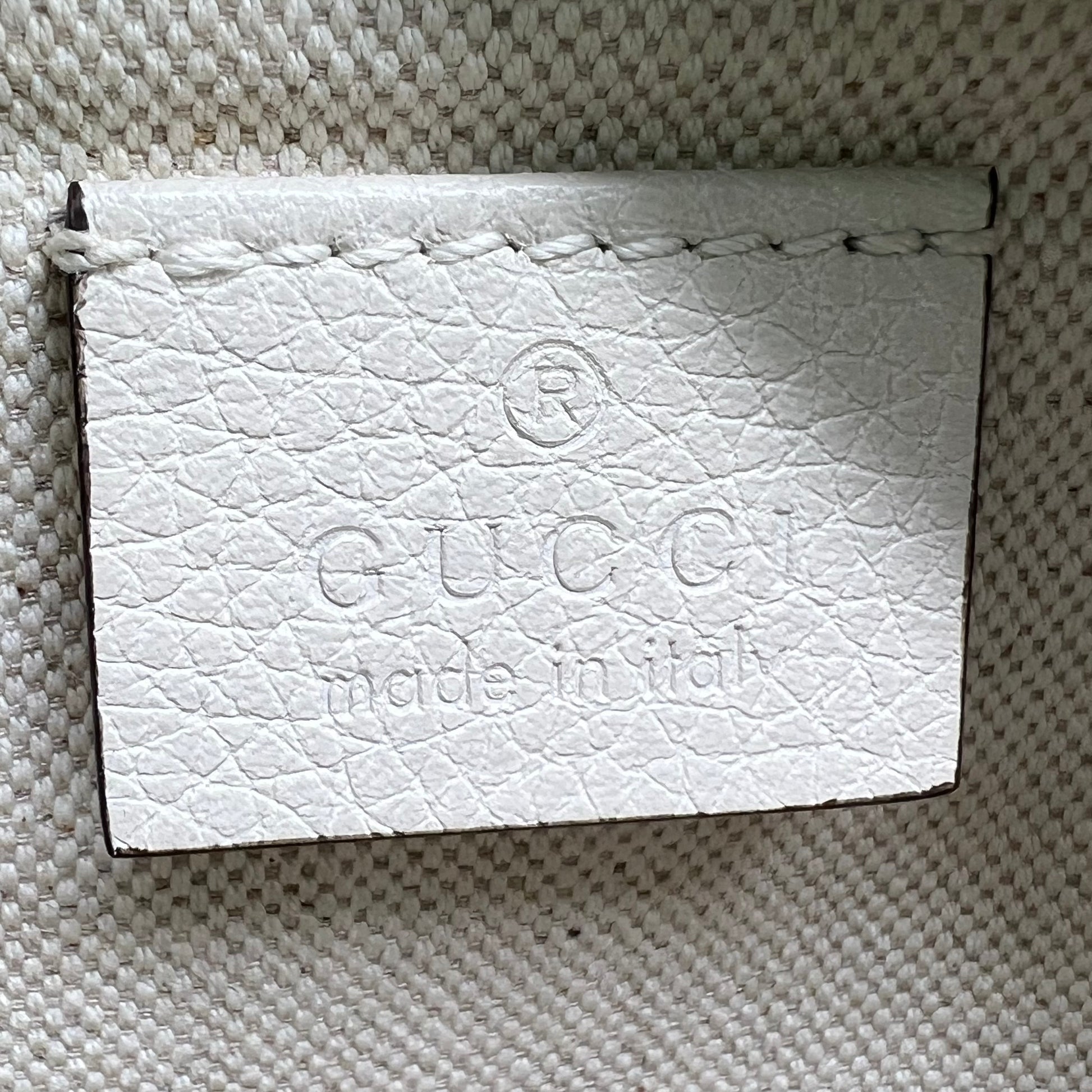 Gucci Print Leather Belt Bag B22971