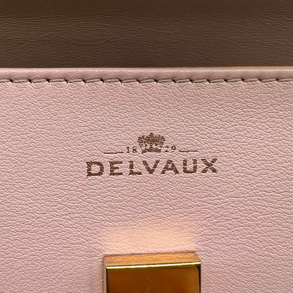 Delvaux Tempête MM Supple Calfskin Satchel Bag B22753