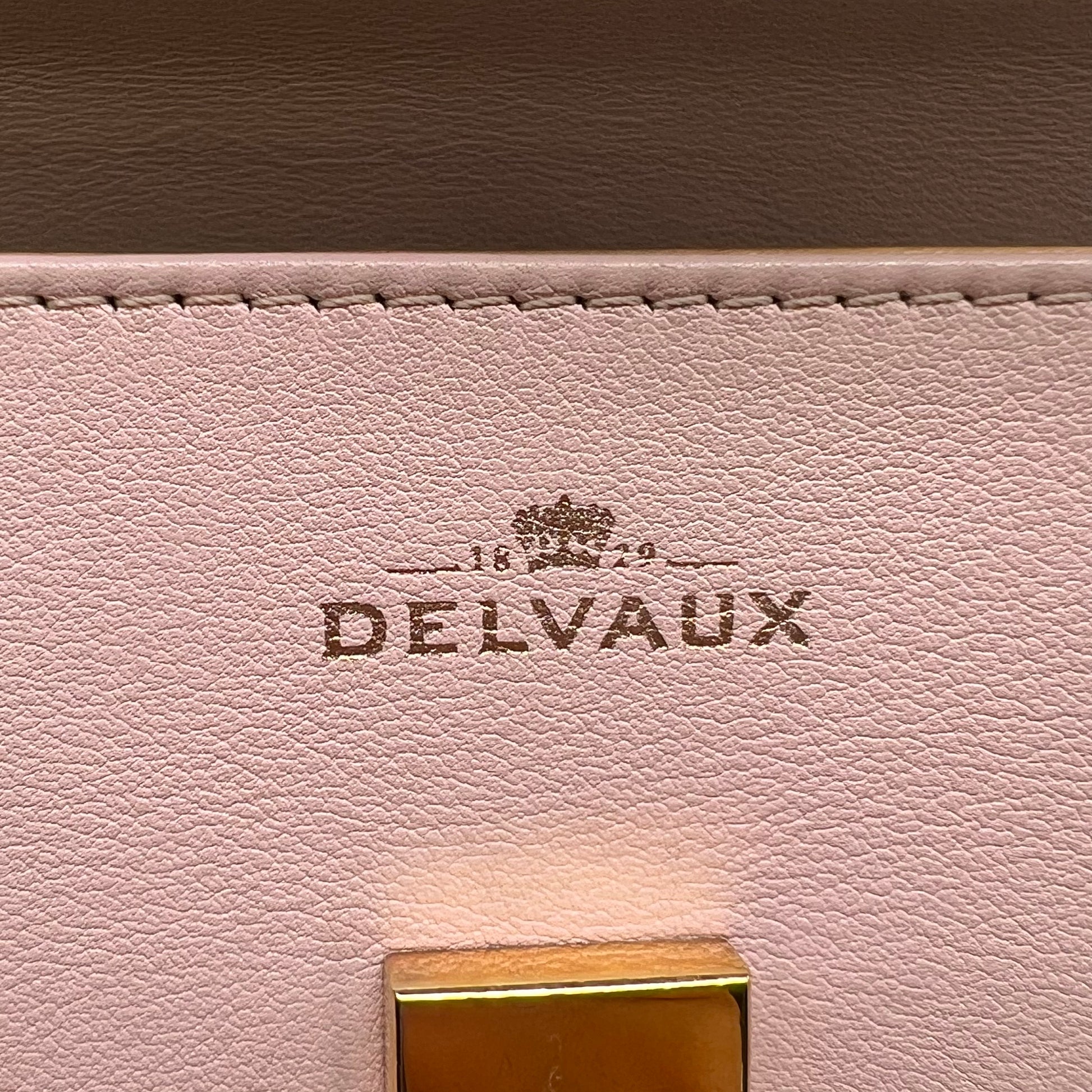 Delvaux Tempête MM Supple Calfskin Satchel Bag B22753