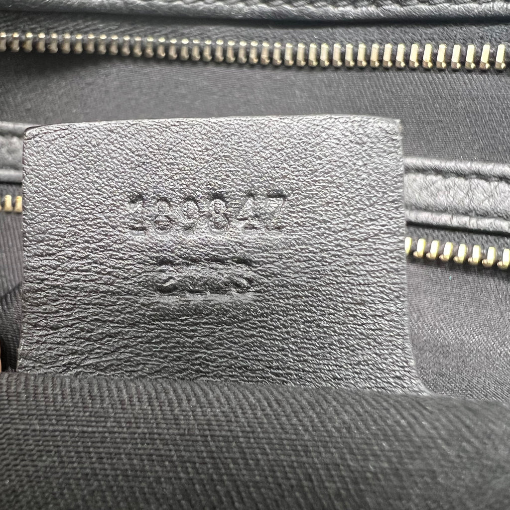 Gucci Sabrina Ruffled Leather Satchel Bag B21353