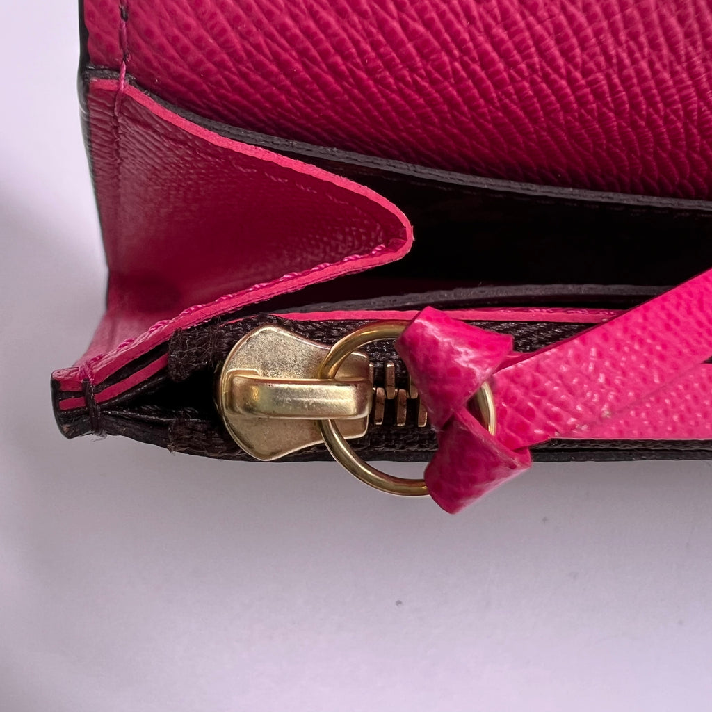 Monogram Emilie Wallet Fuchsia W22135