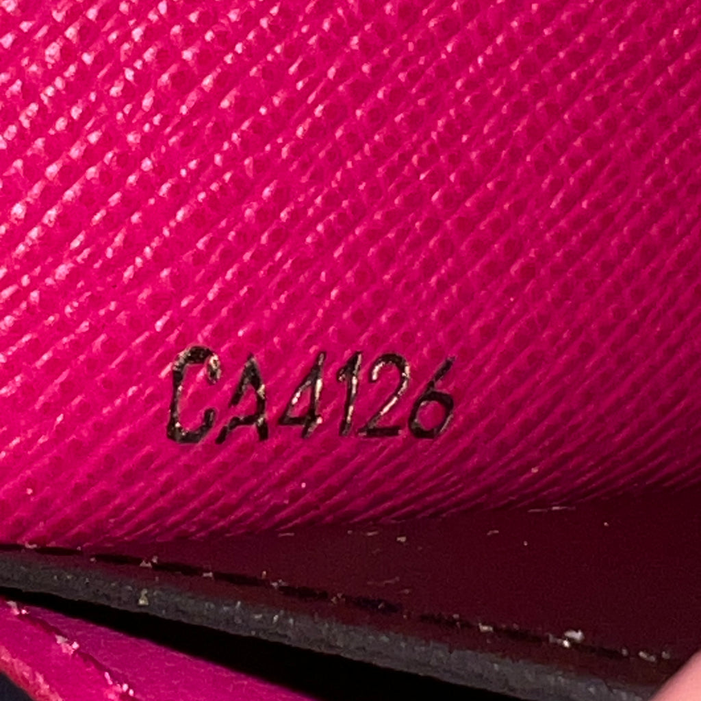 Monogram Emilie Wallet Fuchsia W22135