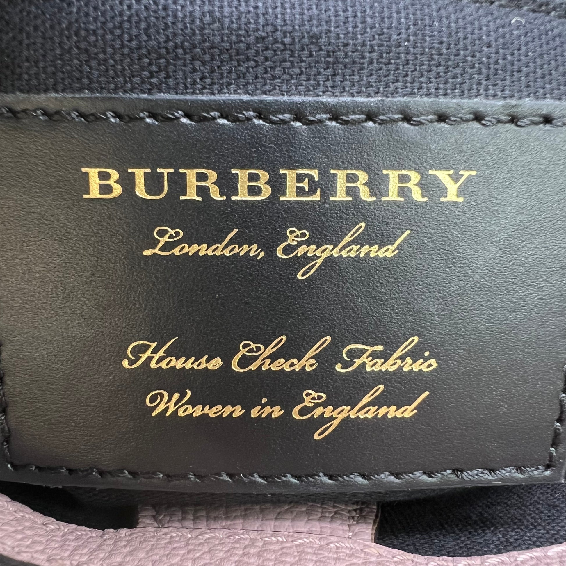 Burberry House Check Banner Tote Bag B22871
