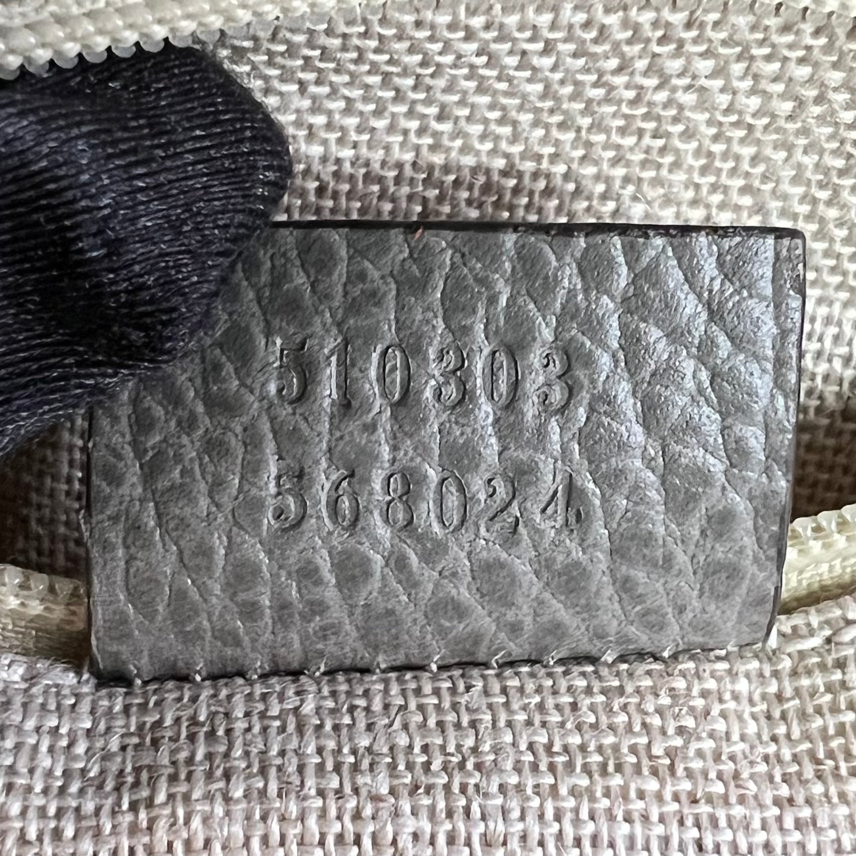 Gucci Small Interlocking G Dollar Calfskin Shoulder Bag B22787