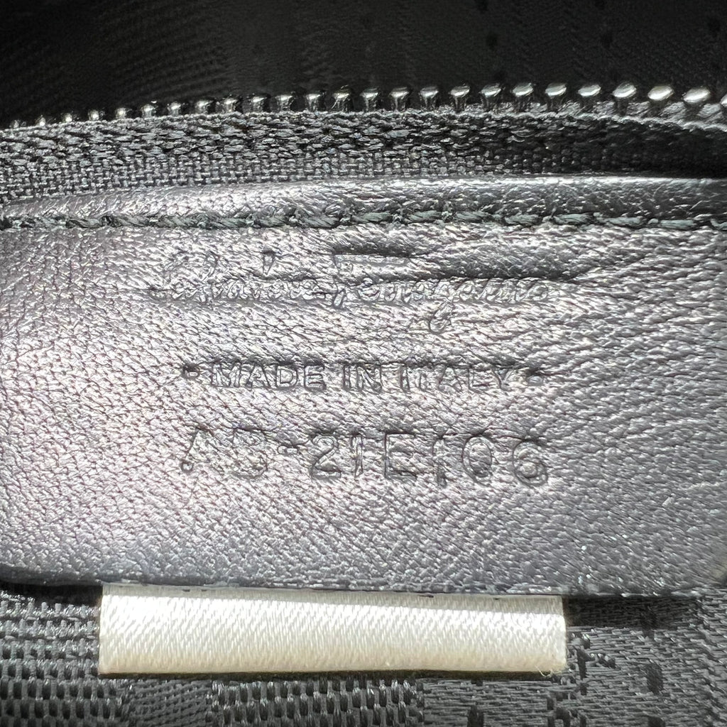Salvatore Ferragamo Gancini Quilted Leather Tote Bag B23005