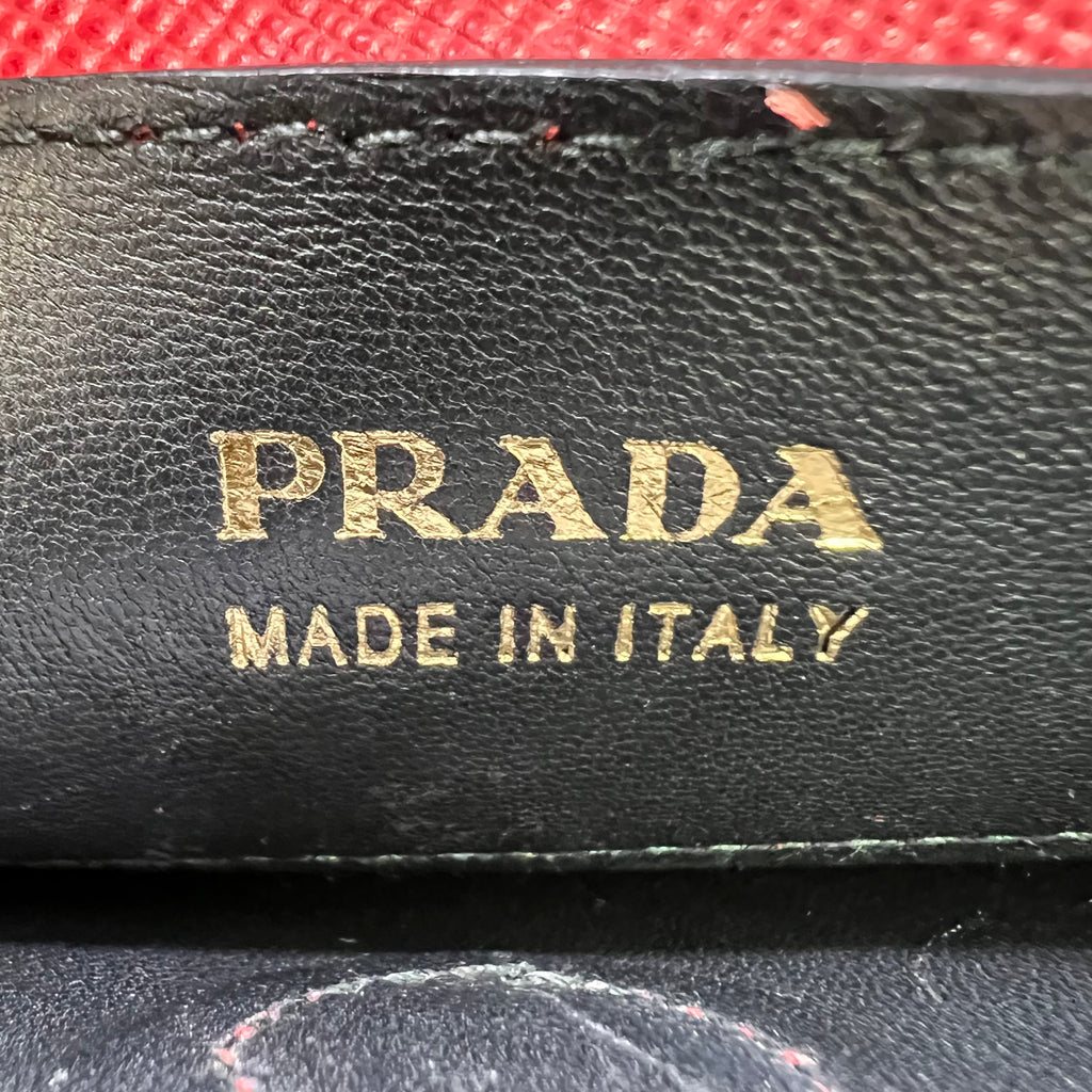 Prada Double Medium Saffiano Leather Bag B22966