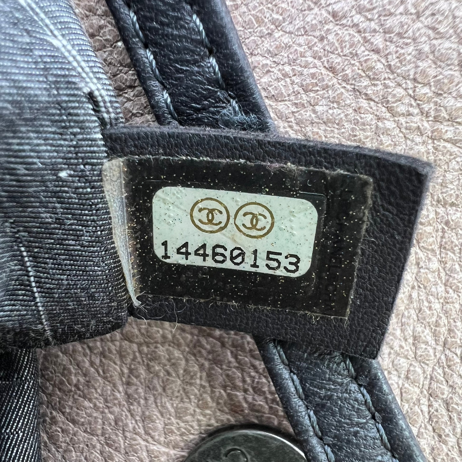 Chanel CC Cup Caviar Leather Tote Bag B22833