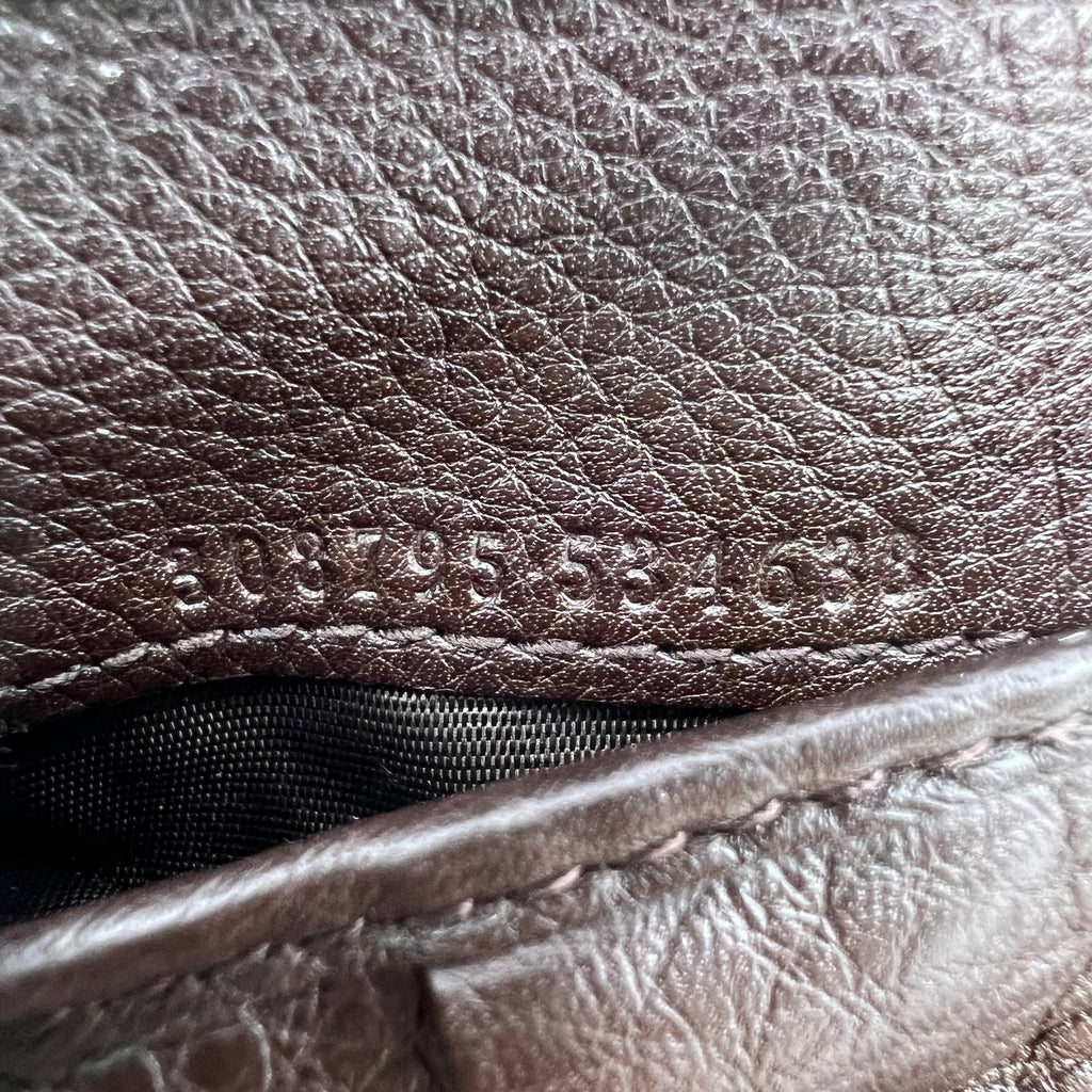 Gucci Dollar Calfskin Web Interlocking G Bi-fold Wallet W22426