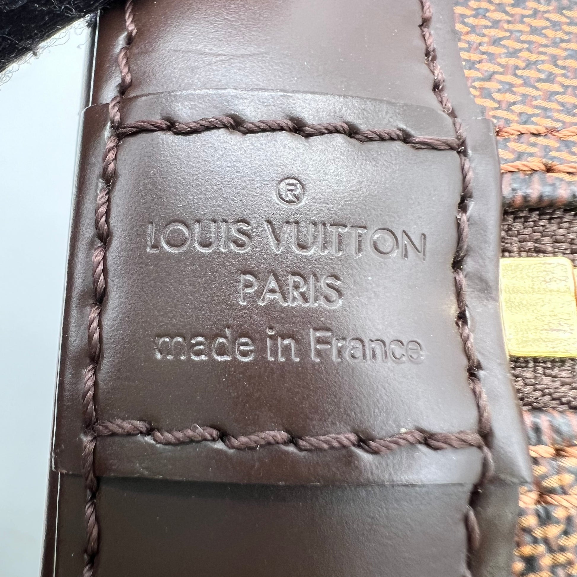 Louis Vuitton Alma BB in Damier Ebene B22840
