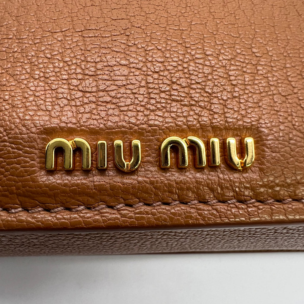 Miu Miu Crystal-Embellished Studded Leather Satchel Bag B22937