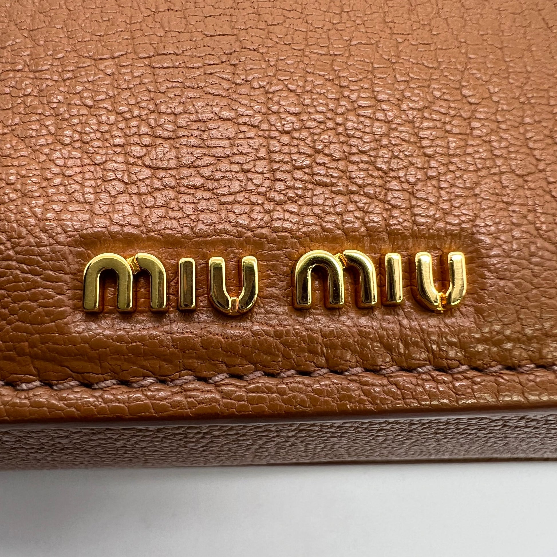 Miu Miu Crystal-Embellished Studded Leather Satchel Bag B22937