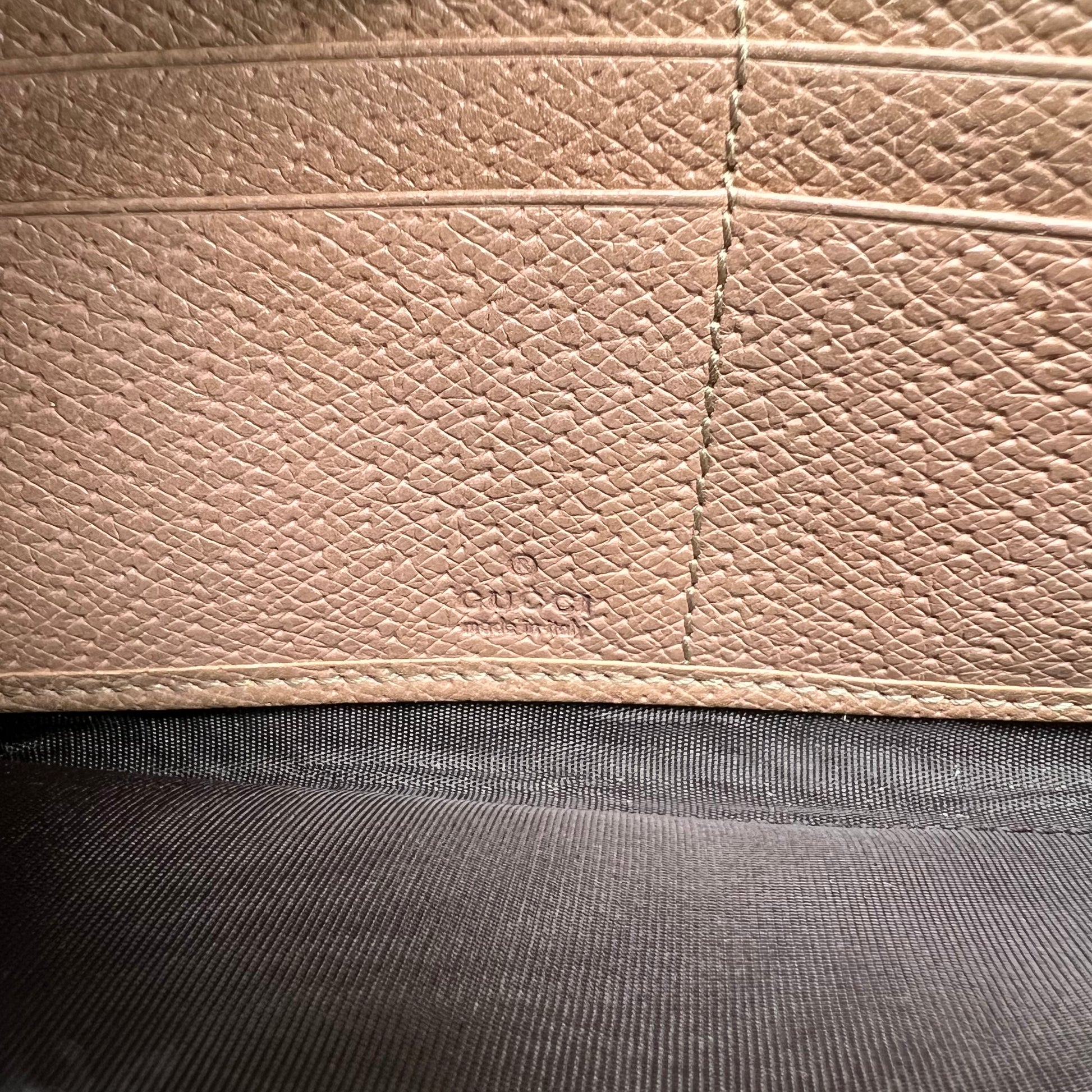 Gucci Bree GG Canvas Zip Around Wallet W22384