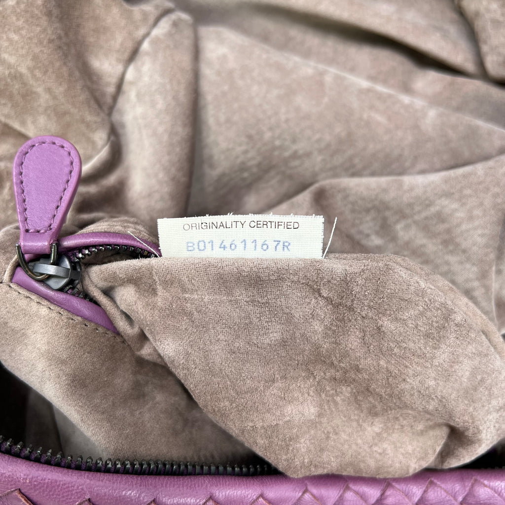Bottega Veneta Intrecciato Nappa Parachute Shoulder Bag B23123
