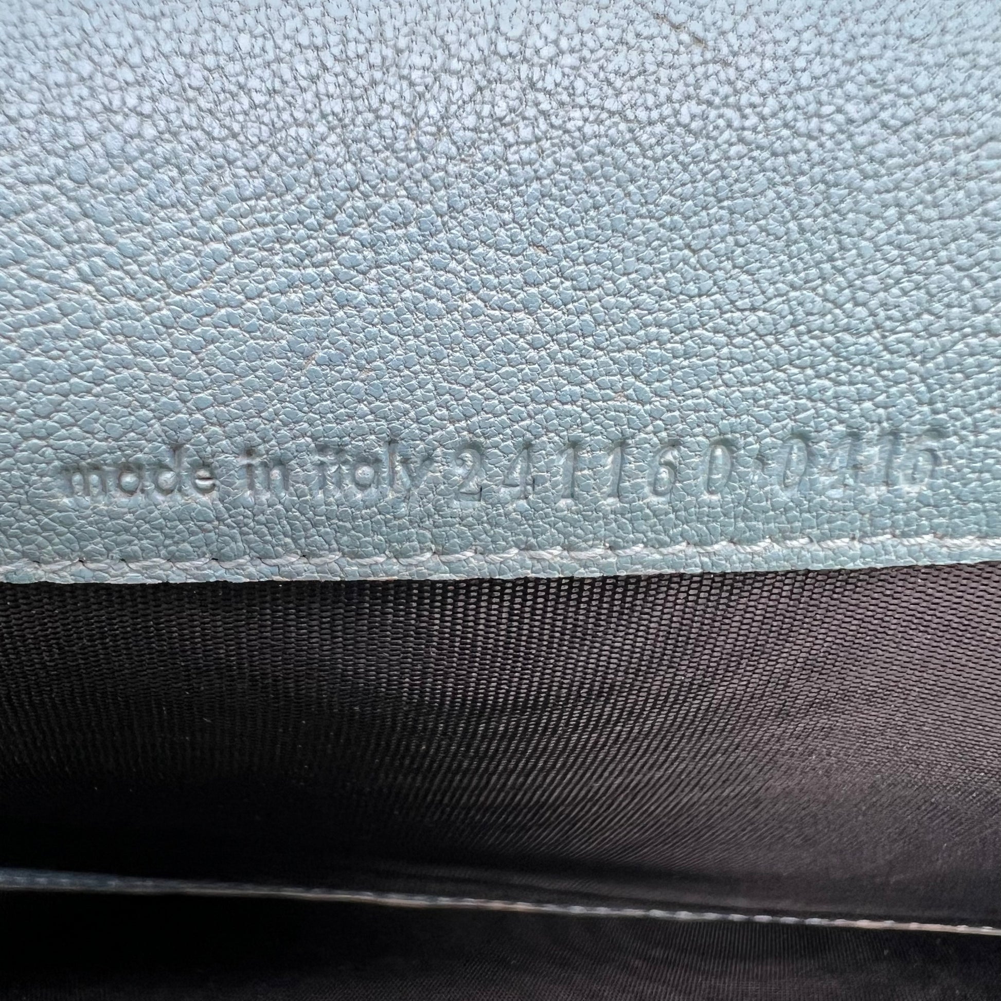 Long Travel WalletOrganizer Blue Leather W22357