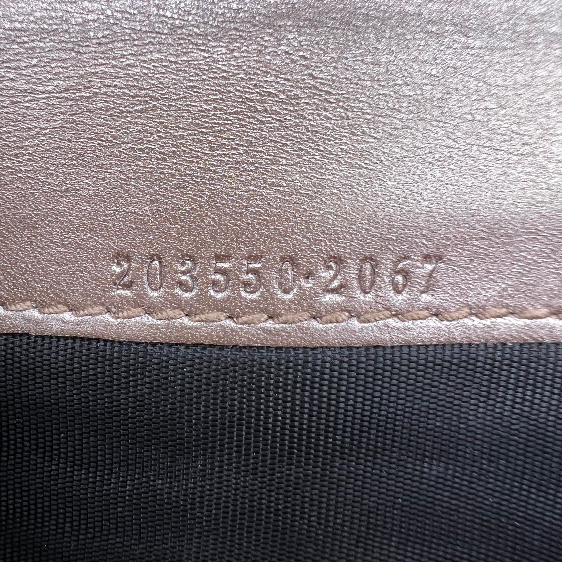 Metallic Rose Gold Guccissima Leather Flap Continental Wallet W22434