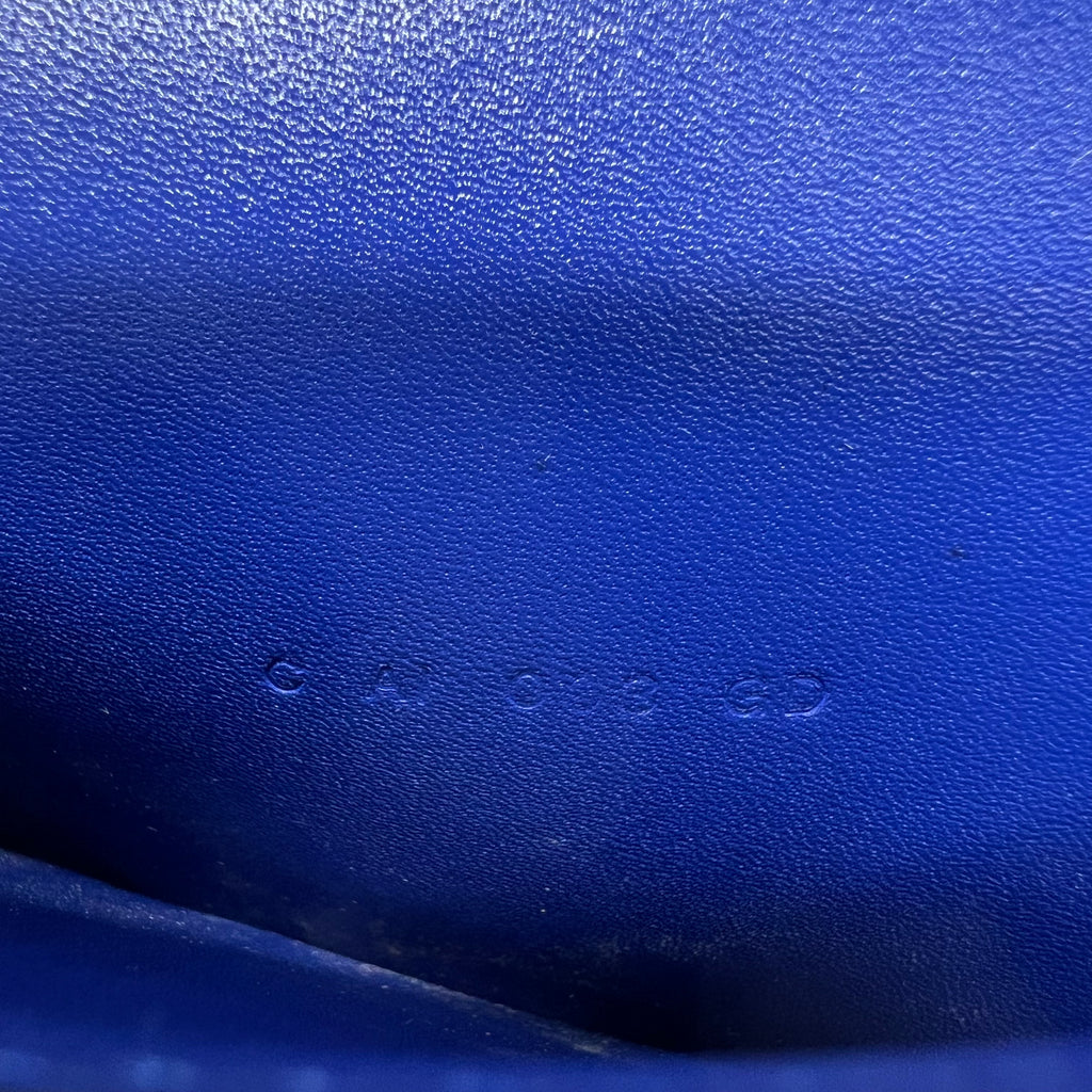 Hermès Navy Blue Leather Wallet W22521