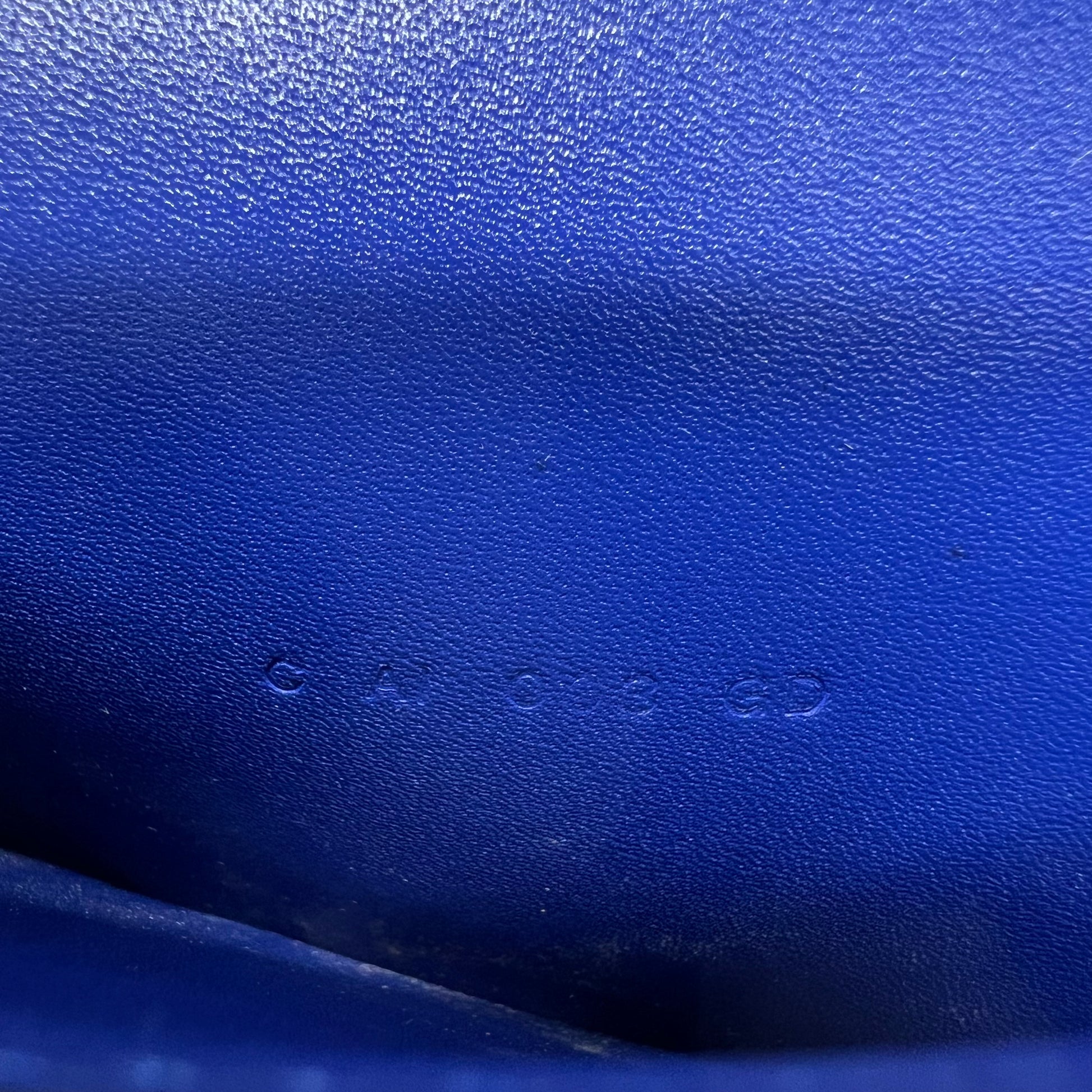Hermès Navy Blue Leather Wallet W22521