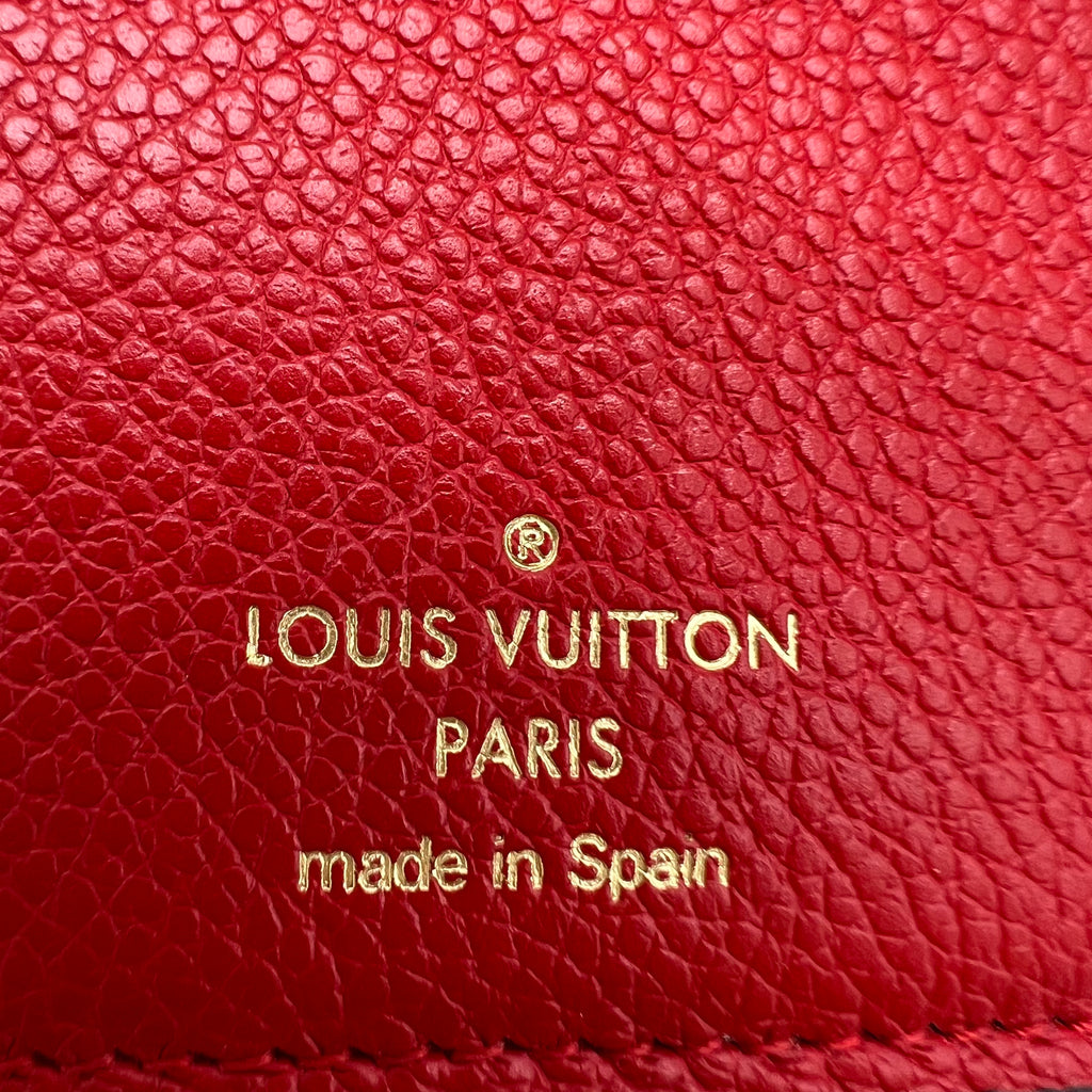 Cerise Monogram Canvas Pallas Compact Wallet W22396