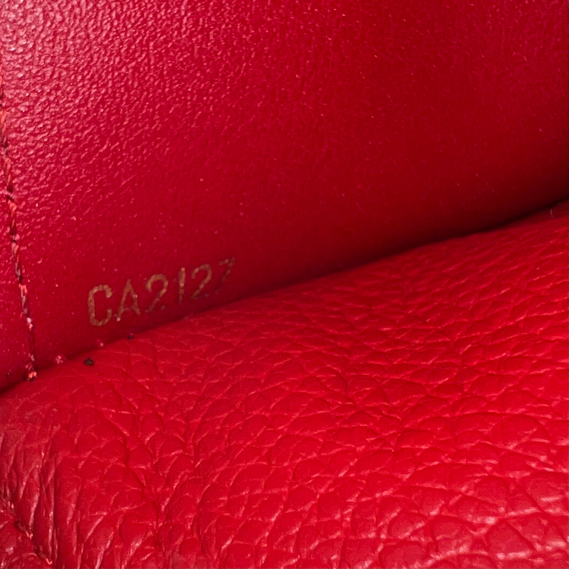 Cerise Monogram Canvas Pallas Compact Wallet W22396