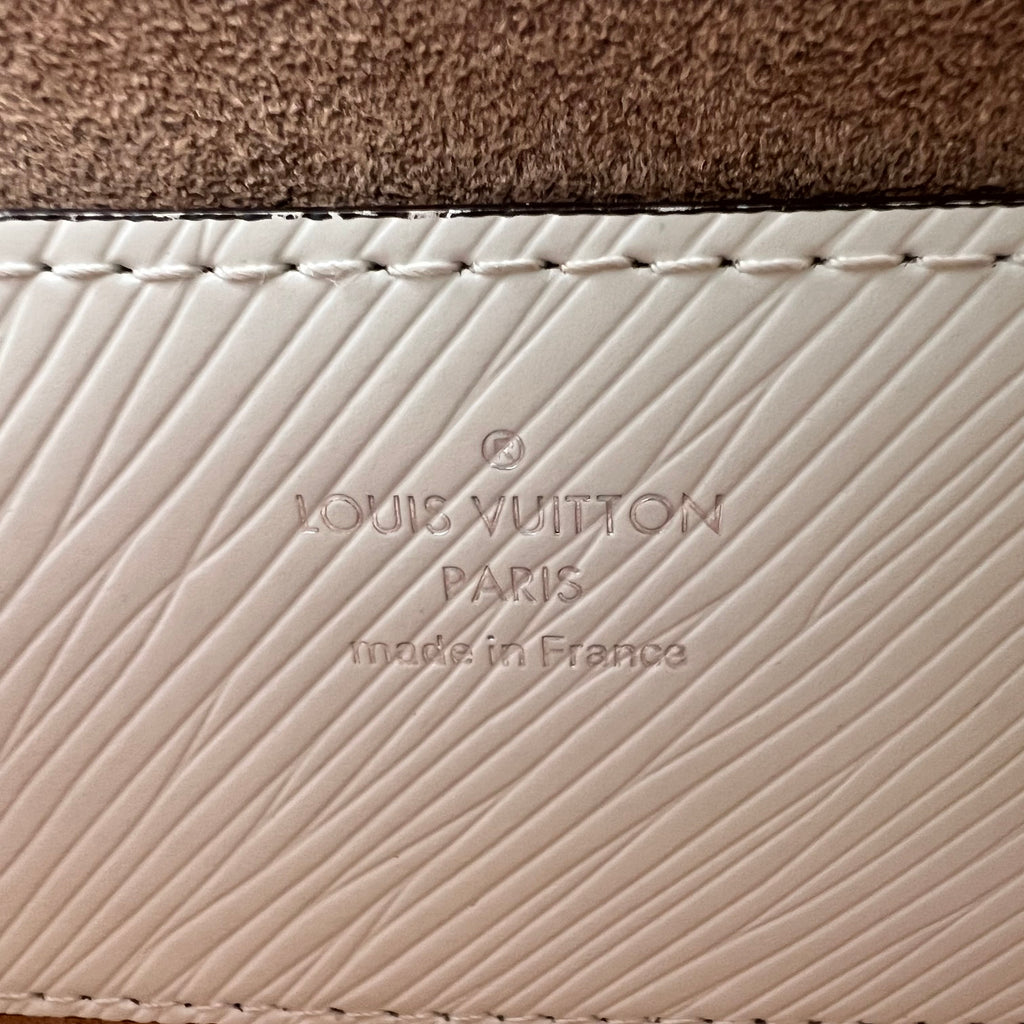 Louis Vuitton Limited Edition Flower Embellished Epi Leather Twist MM Crossbody Bag B22463