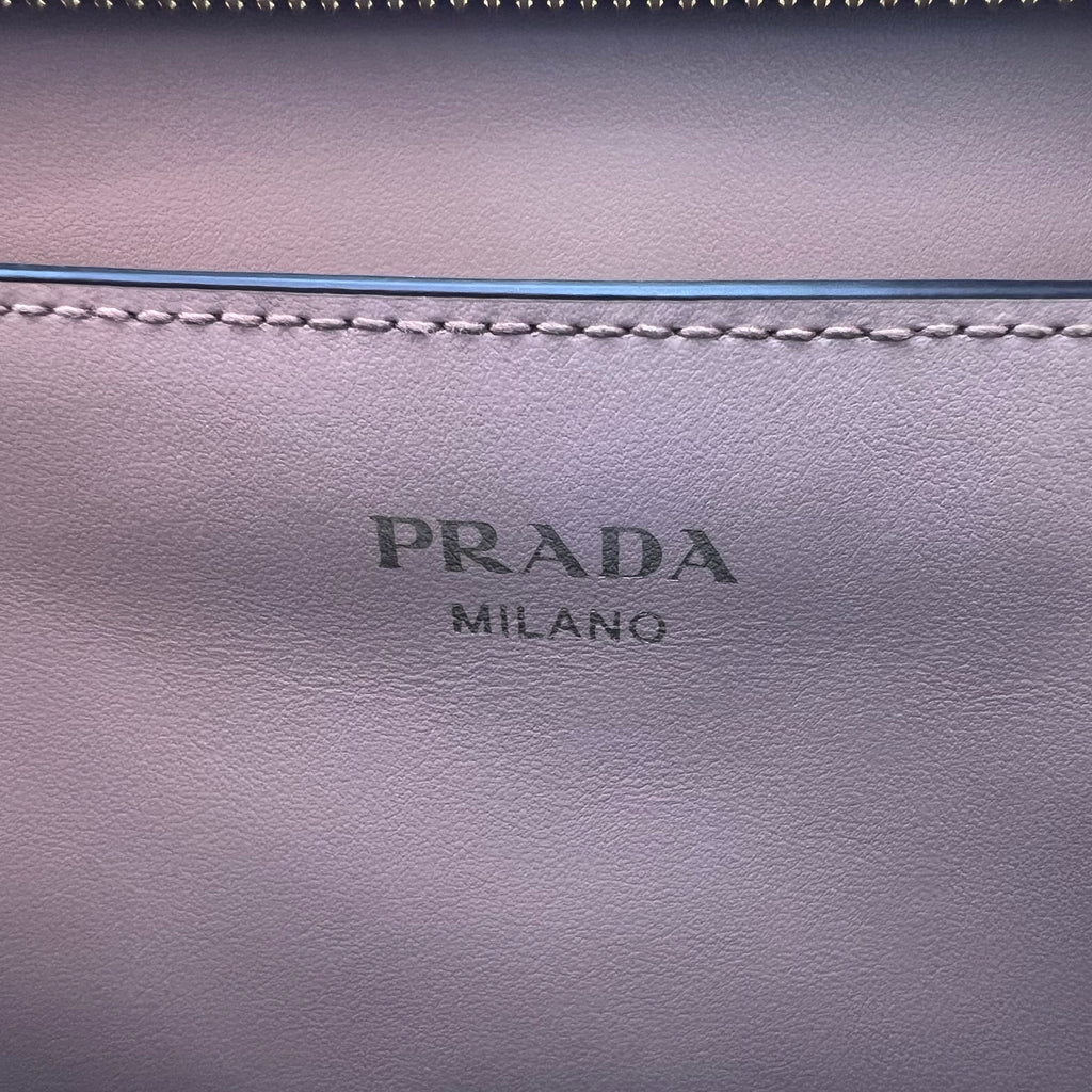 Prada Saffiano Soft Calf Trimmed Convertible Open Tote (Model: 1BA113) B23169