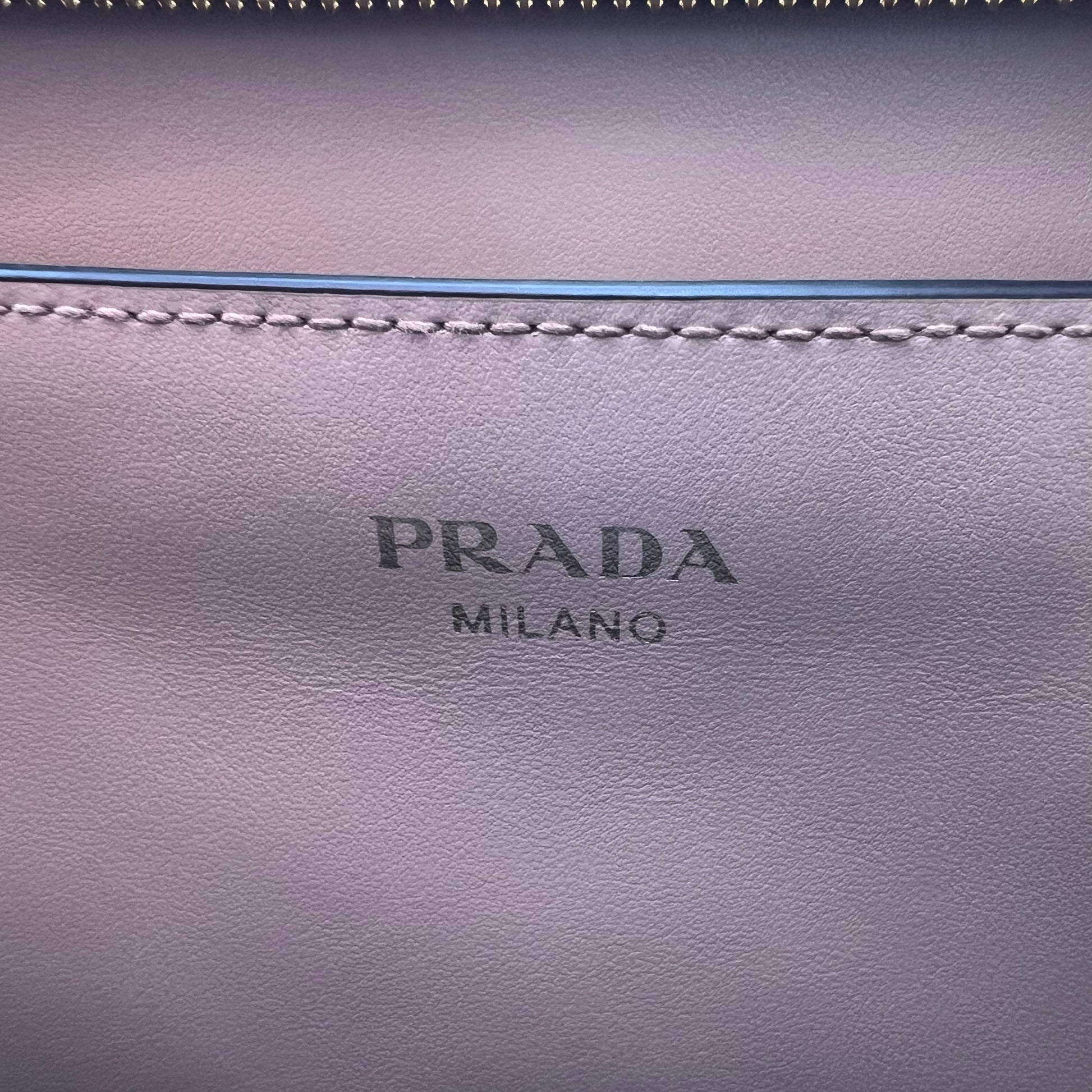 Prada Saffiano Soft Calf Trimmed Convertible Open Tote (Model: 1BA113) B23169