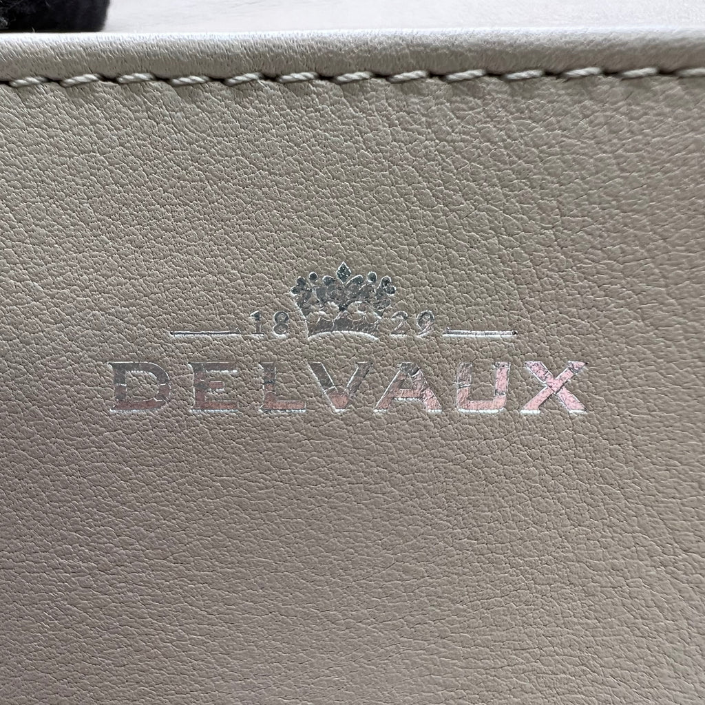 Delvaux Tempête MM Bag in Nude/Pink Beige Leather B23013