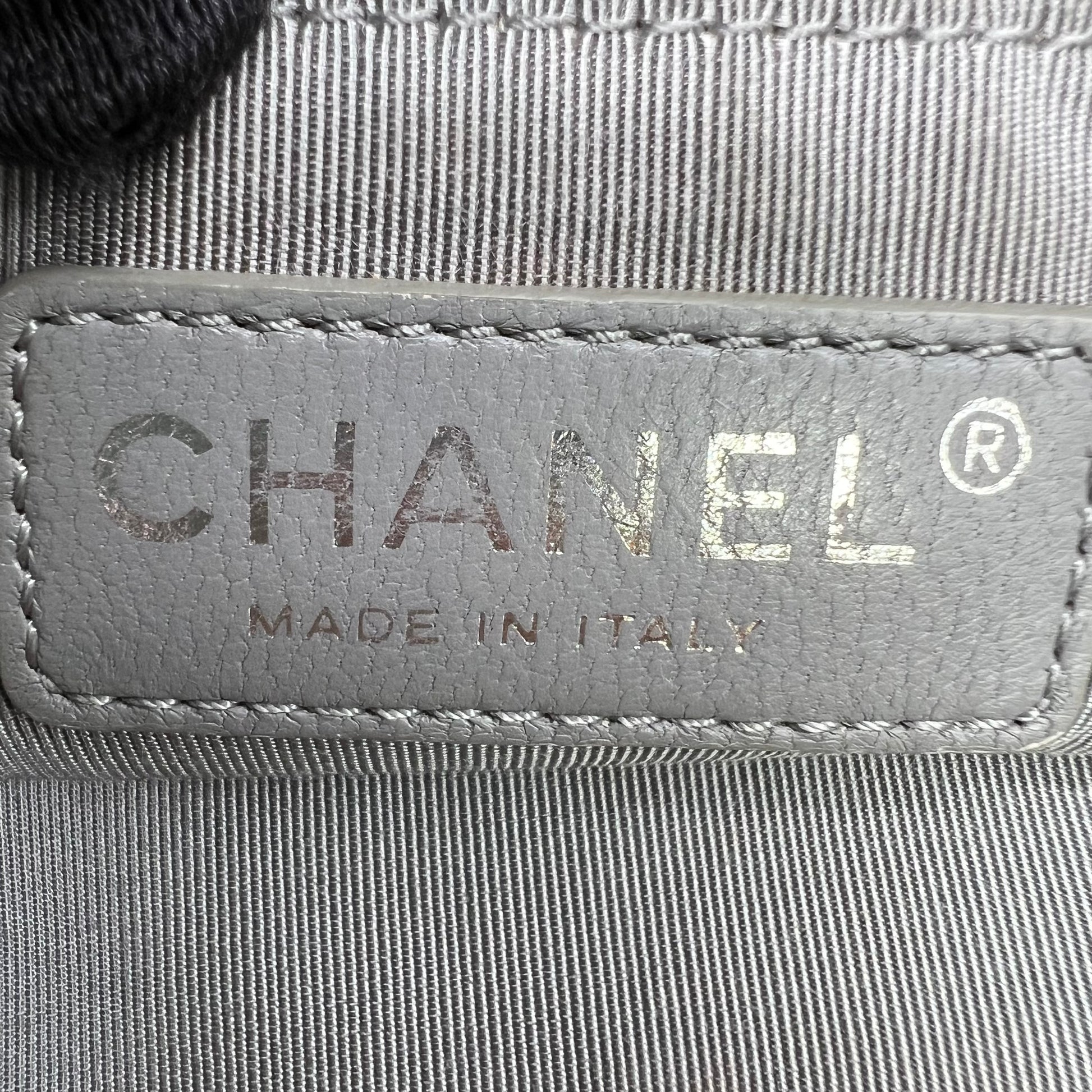 Chanel Calfskin Quilted Large Coco Pleats Tote Bag B23129