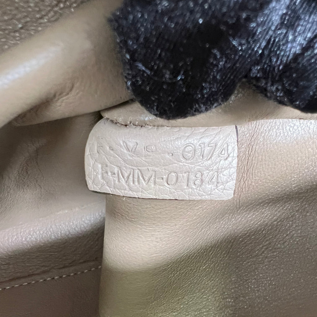 Celine Medium Trapeze Bag in Dune Drummed Calfskin and Suede B23122