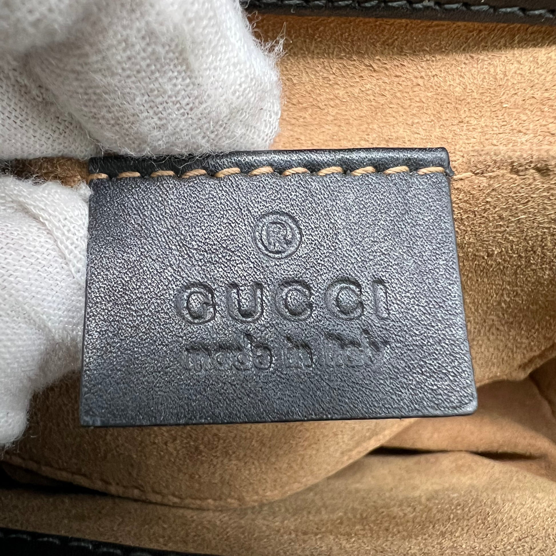 Gucci Padlock GG Supreme Small Shoulder Bag B23092