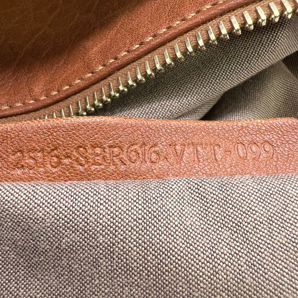 Fendi Crinkled Lambskin Mia Tote B23036