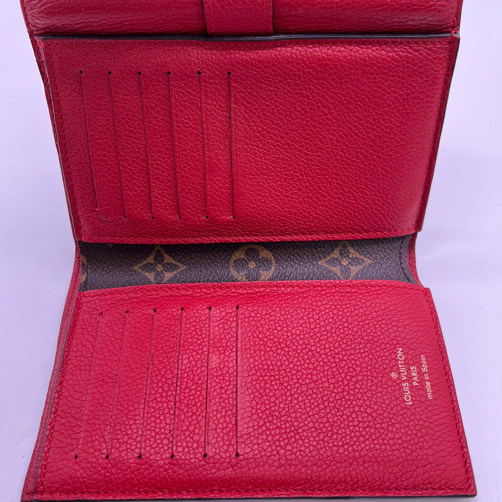 Pallas Compact Wallet Monogram Canvas and Calf Leather W22485