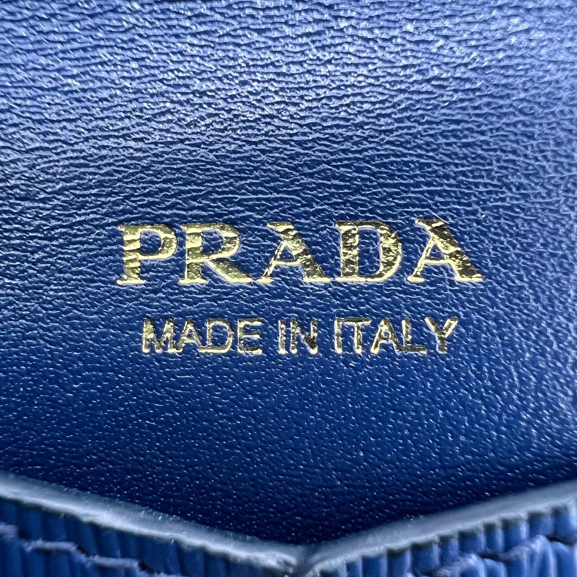 Blue Envelope Style Leather Wallet W22587