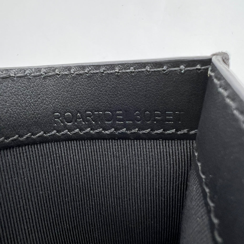 Burberry Sandon Vintage Check Leather Card Case W22590
