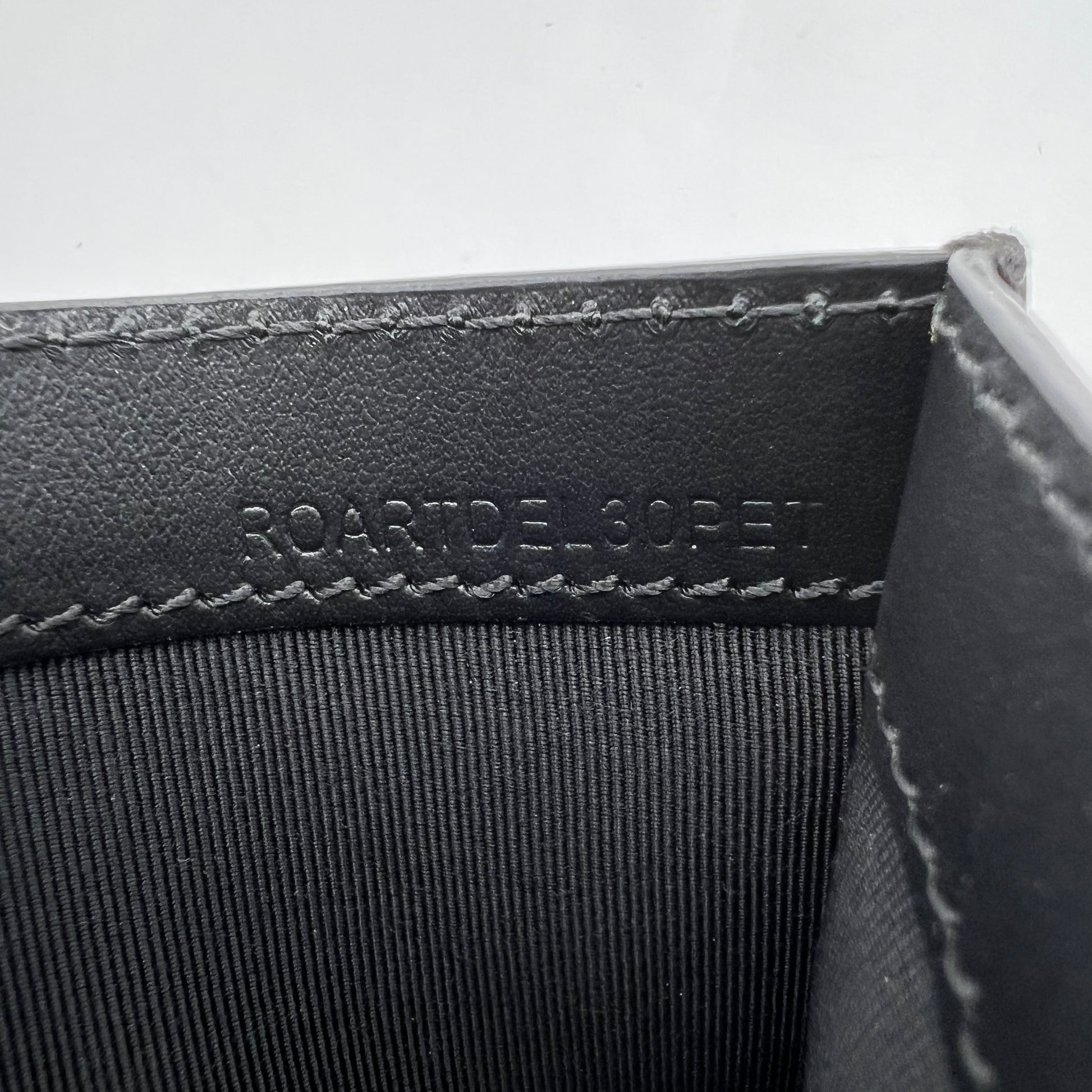 Burberry Sandon Vintage Check Leather Card Case W22590