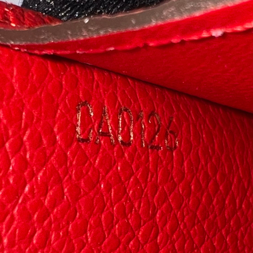Louis Vuitton Enveloppe Carte de Visite in Monogram Empreinte W22574