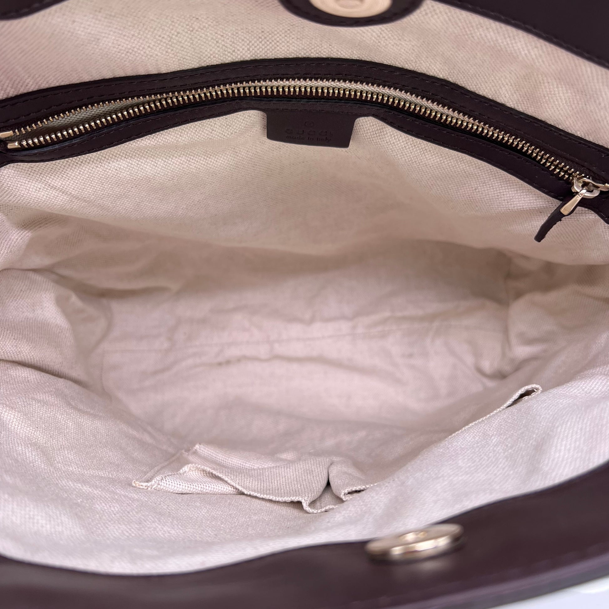 Handbag In Brown Leather B23071