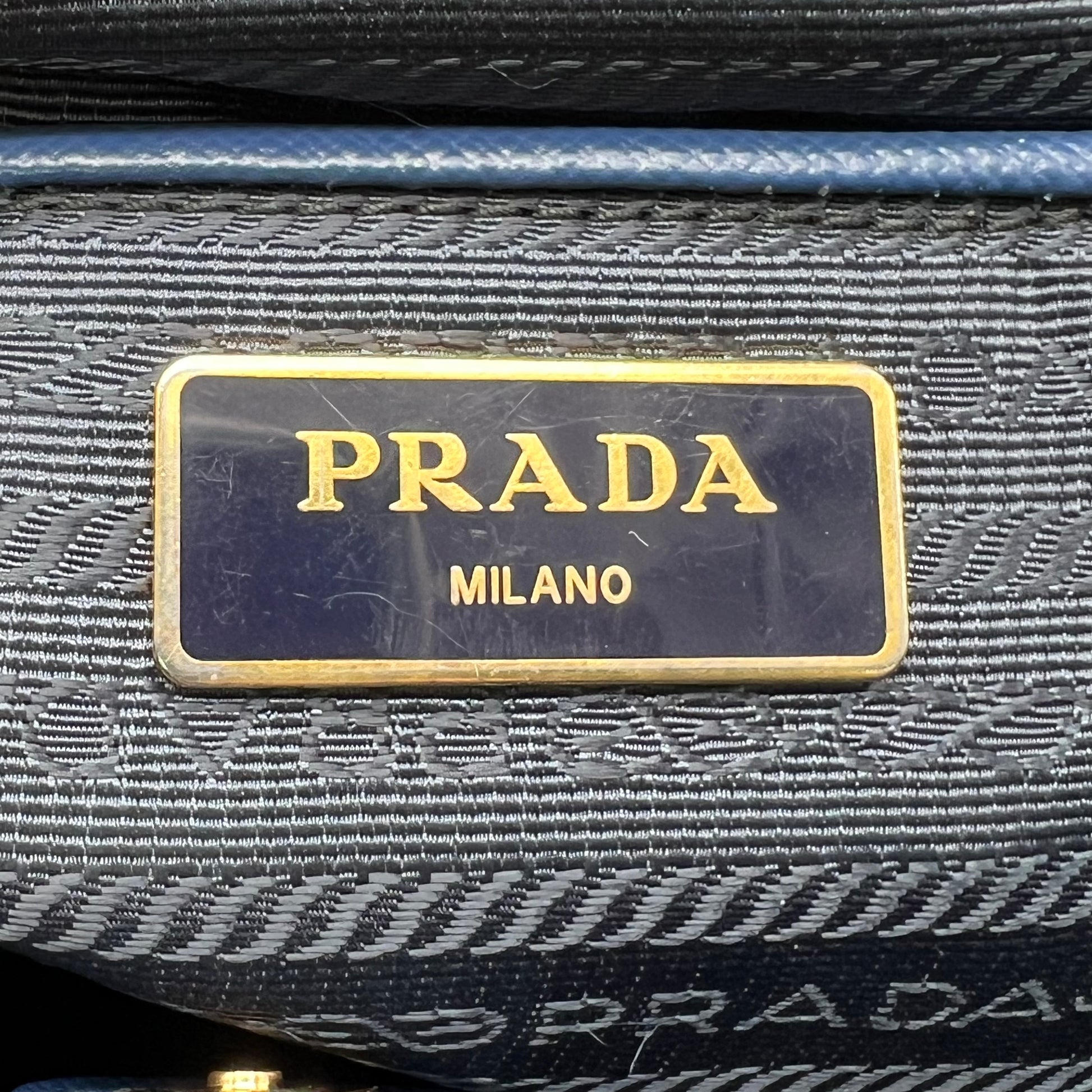 Prada Large Saffiano Lux Galleria Double Zip Tote B23251