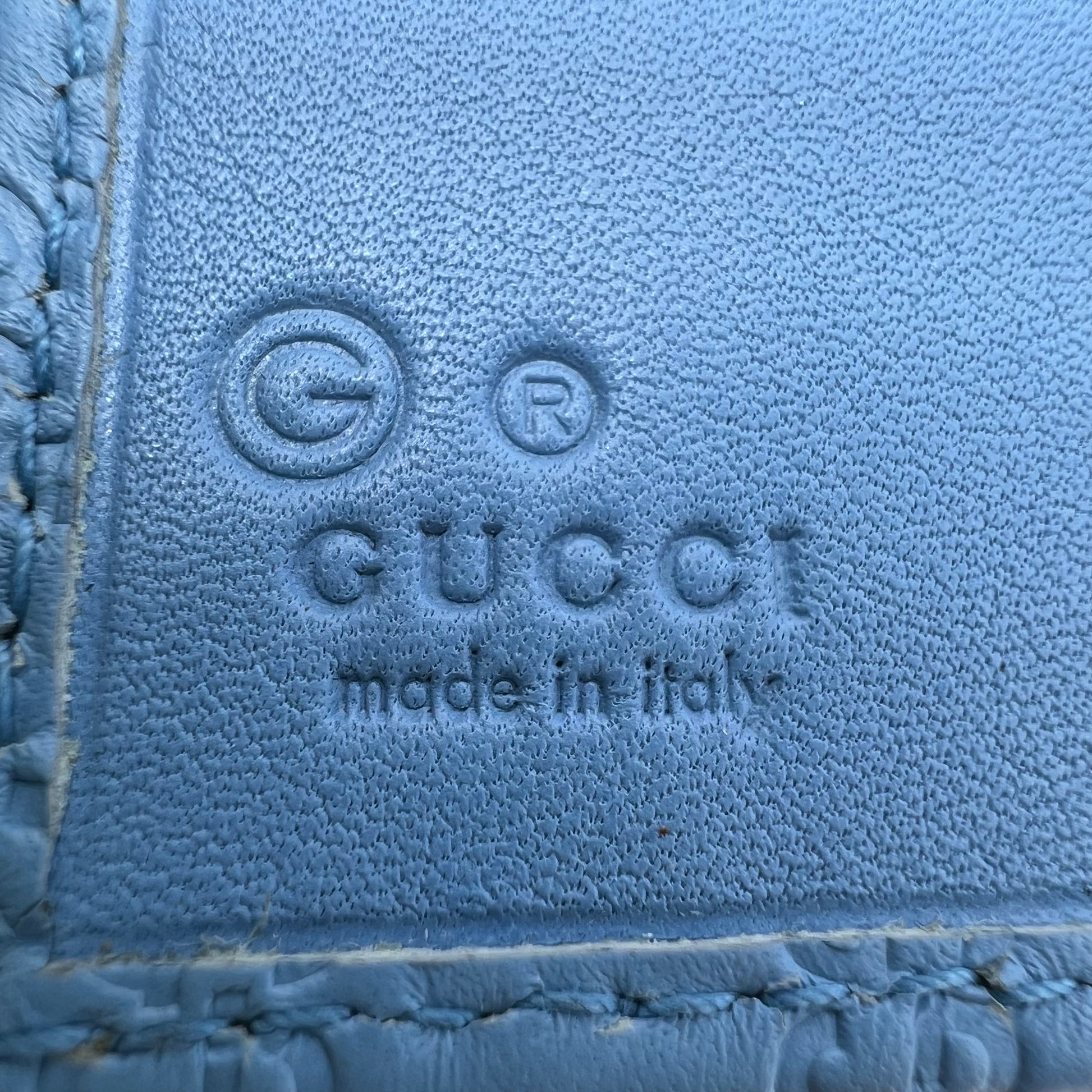 Gucci Microguccissima Leather French Flap Wallet W22560
