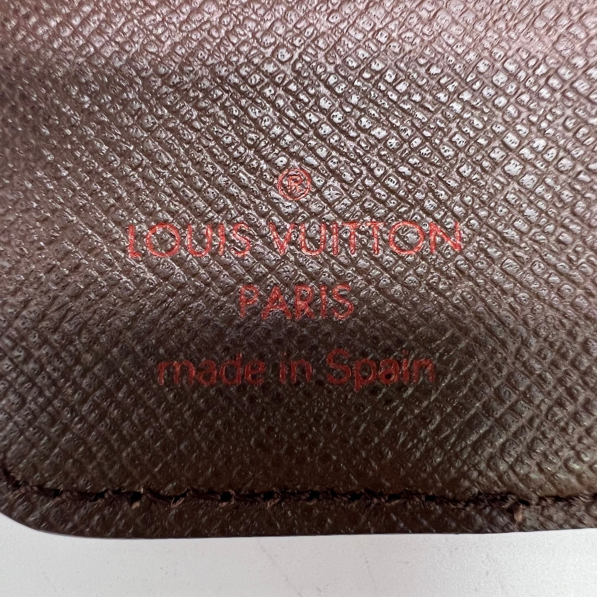 Louis Vuitton Damier Ebene Compact Zip Wallet W22663