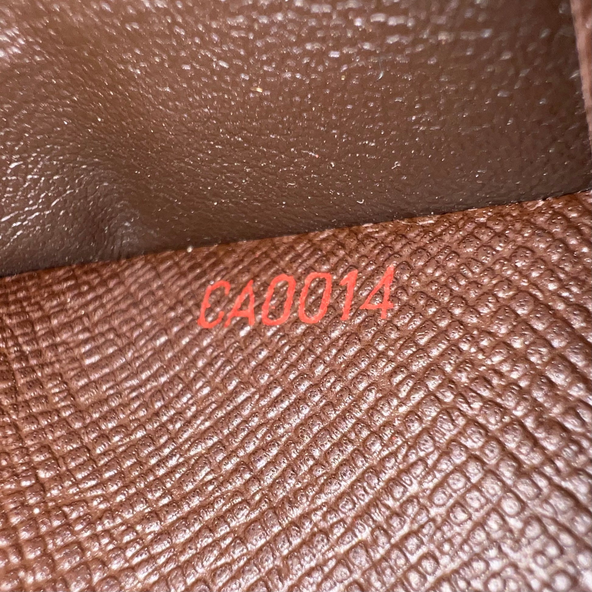 Louis Vuitton Damier Ebene Compact Zip Wallet W22663