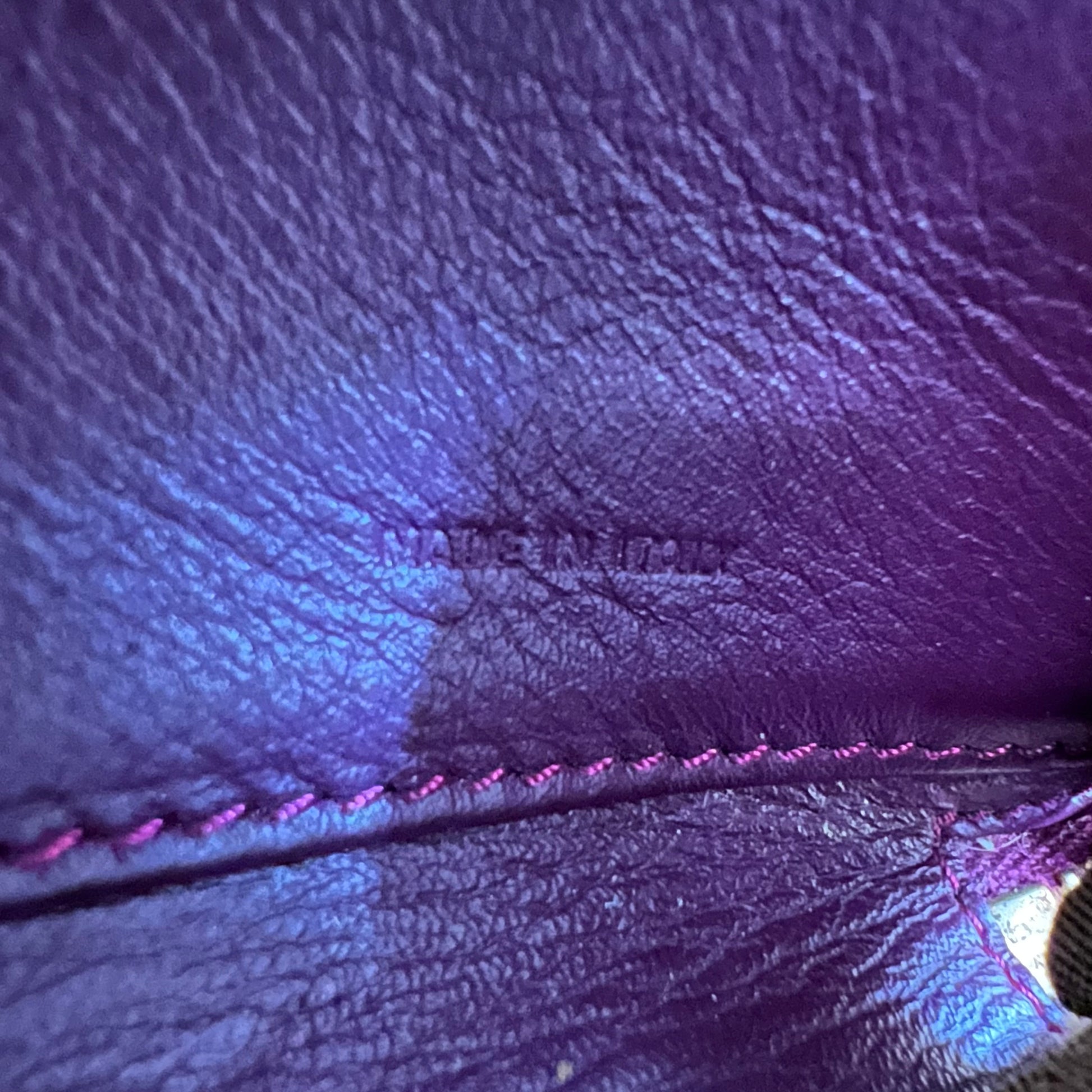 Fendi Fortune Zucca Spalmati Ladybug Zip Continental Wallet W22656