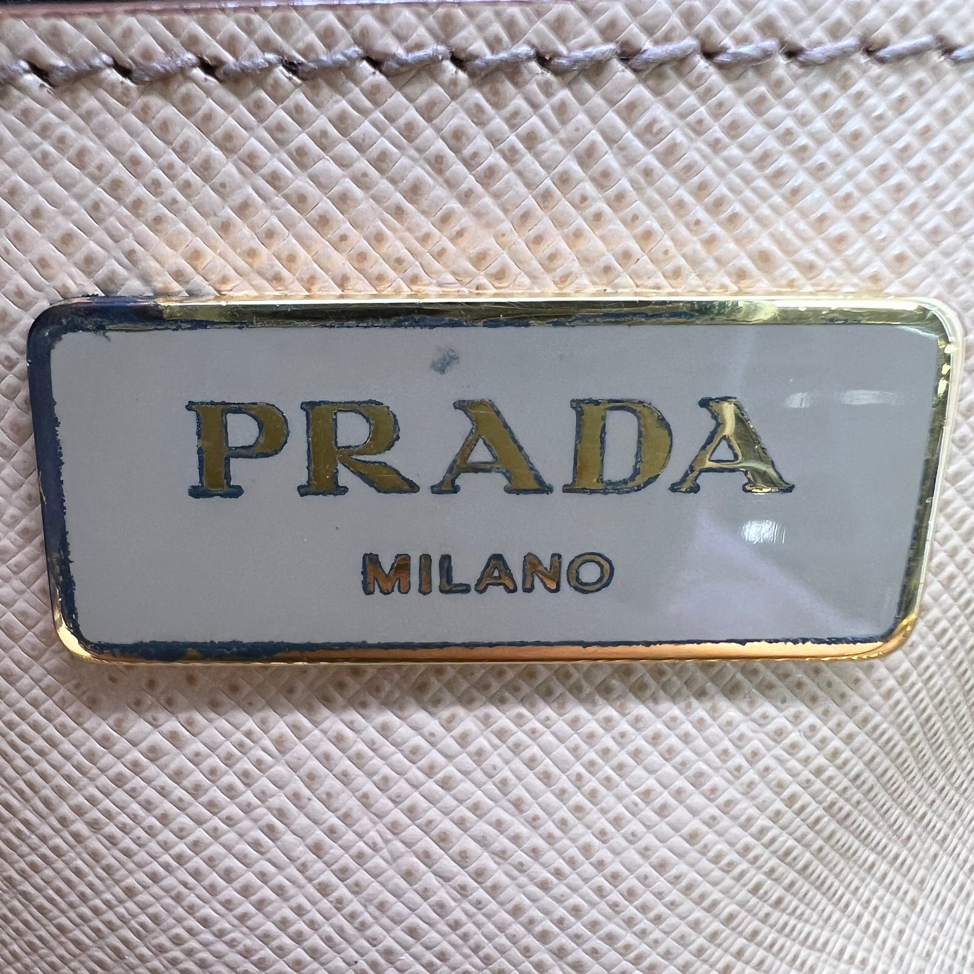 Prada Saffiano Lux Medium Promenade Dome Tote B23265