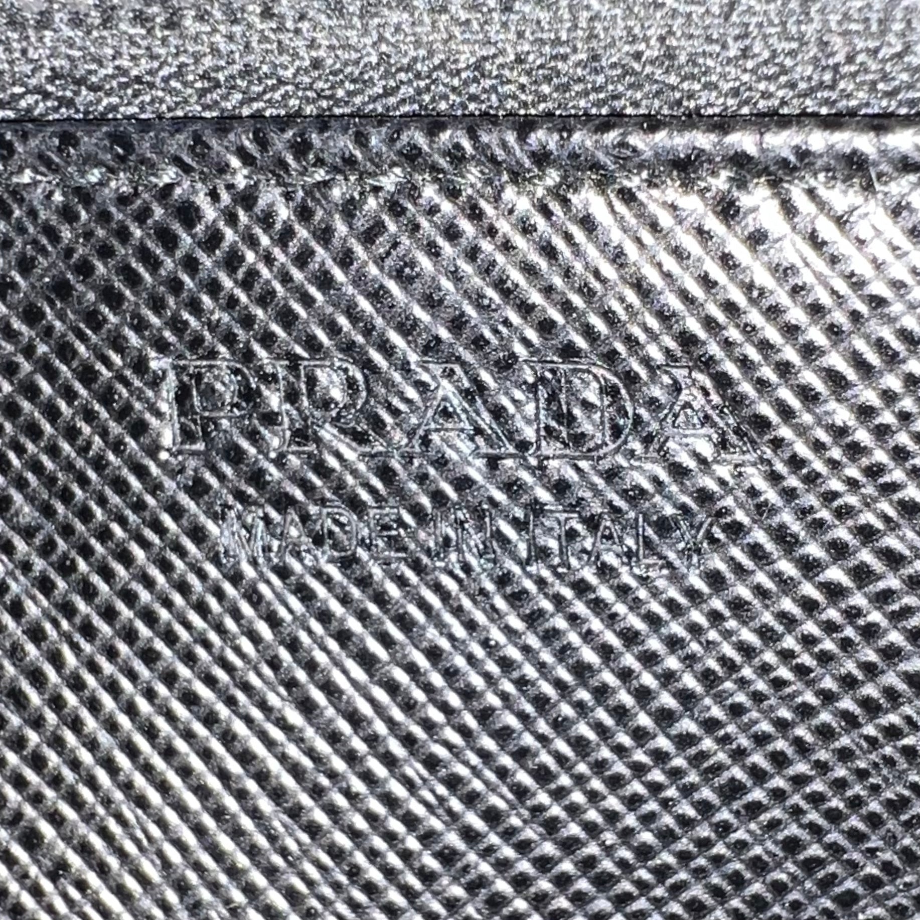 Prada Saffiano Travel Porter Zip-Around Long Wallet Organizer W22675