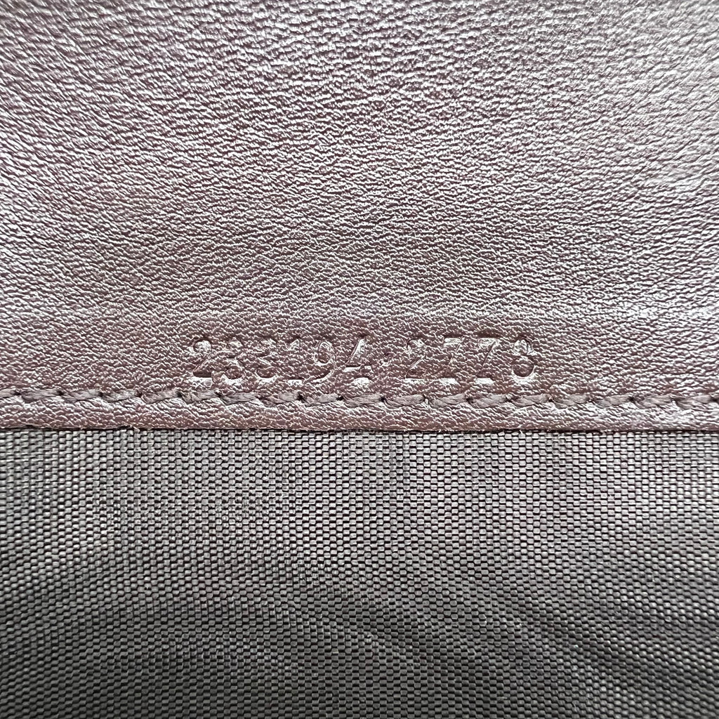 Gucci Guccissima Leather Zip-Around Wallet W22658