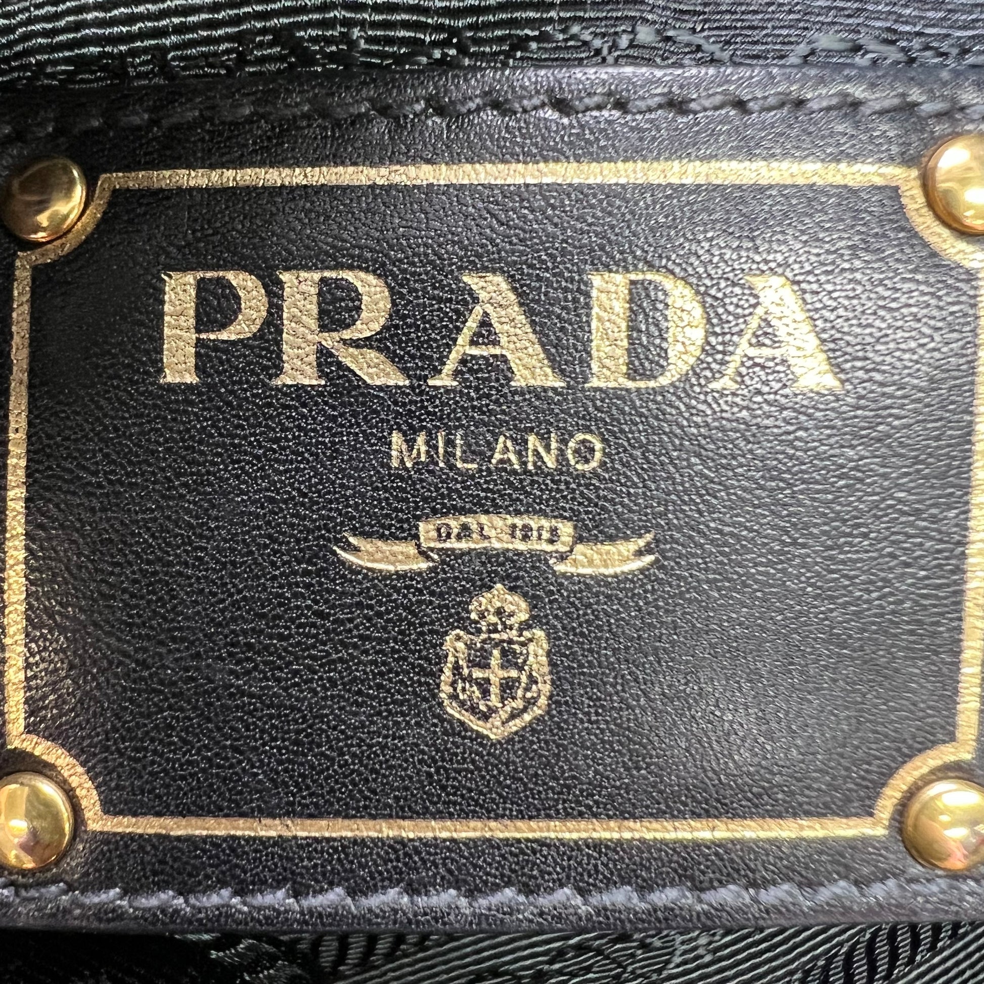 Prada Vitello Daino Leather Large Shopping Tote Bag B23337